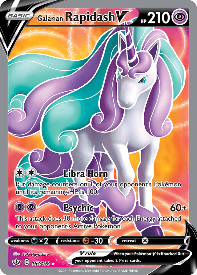 Galarian Rapidash V SWSH6-167