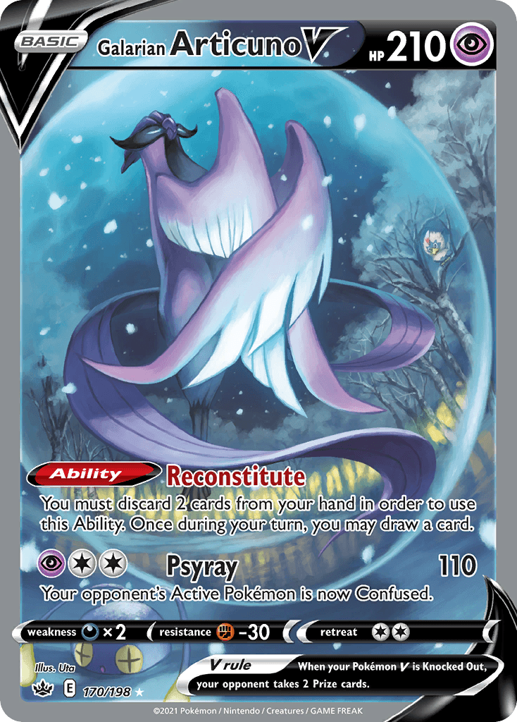 Galarian Articuno V SWSH6-170