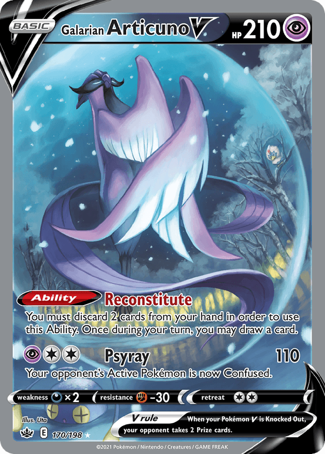 Galarian Articuno V SWSH6-170