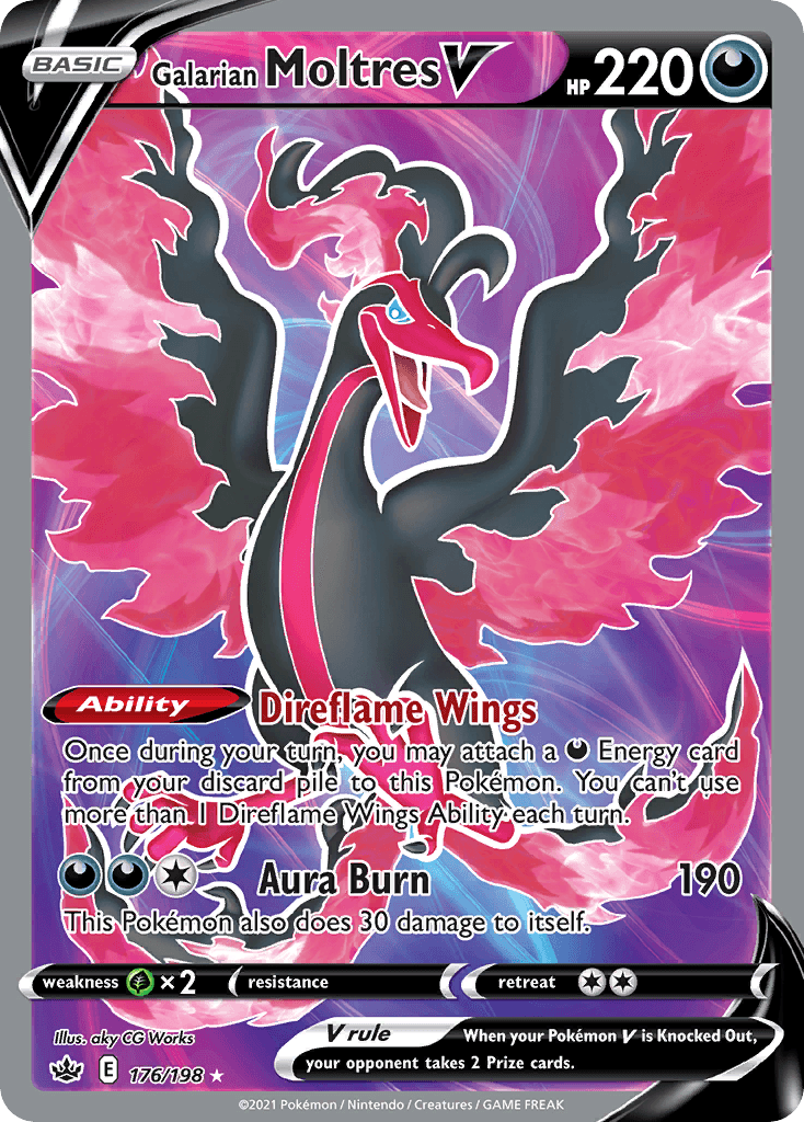 Galarian Moltres V SWSH6-176