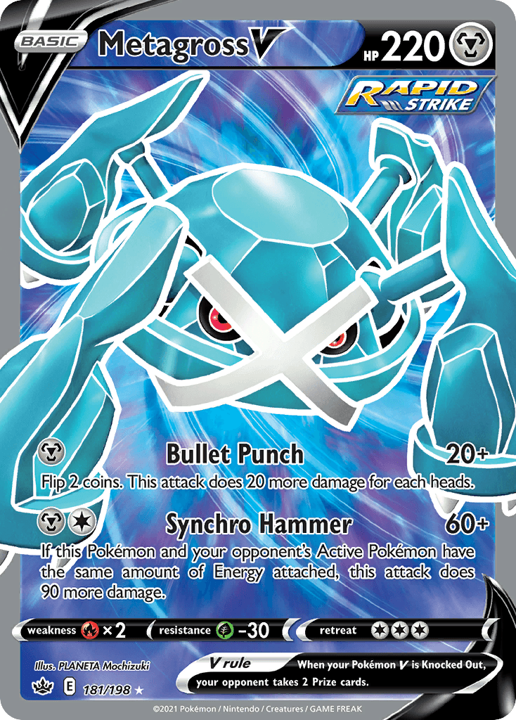 Metagross V SWSH6-181