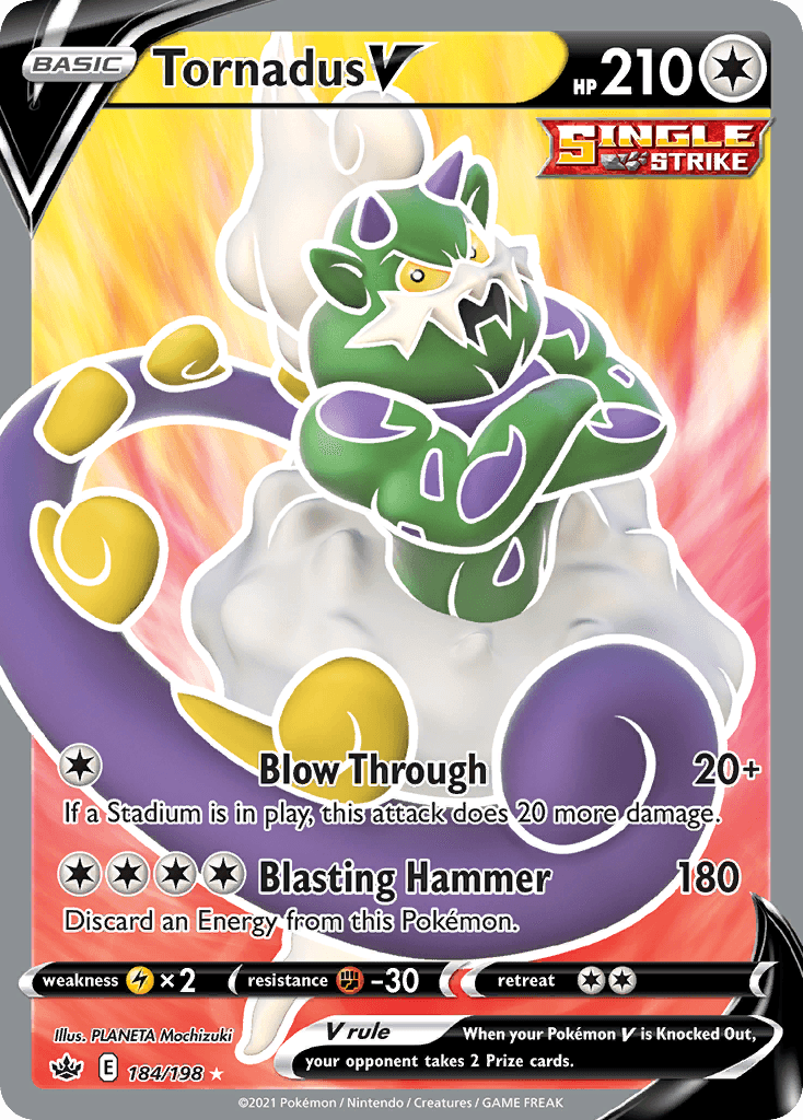 Tornadus V SWSH6-184