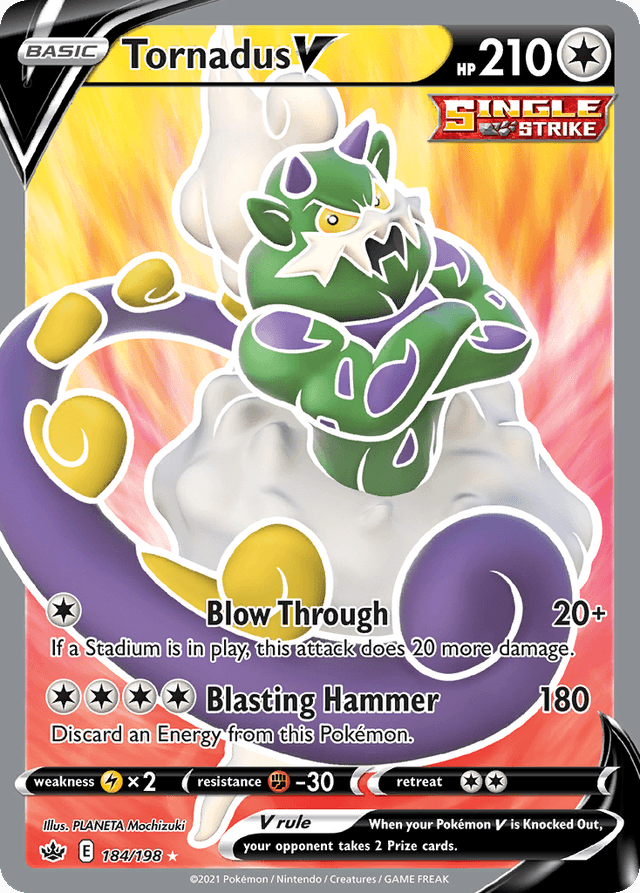 Tornadus V SWSH6-184