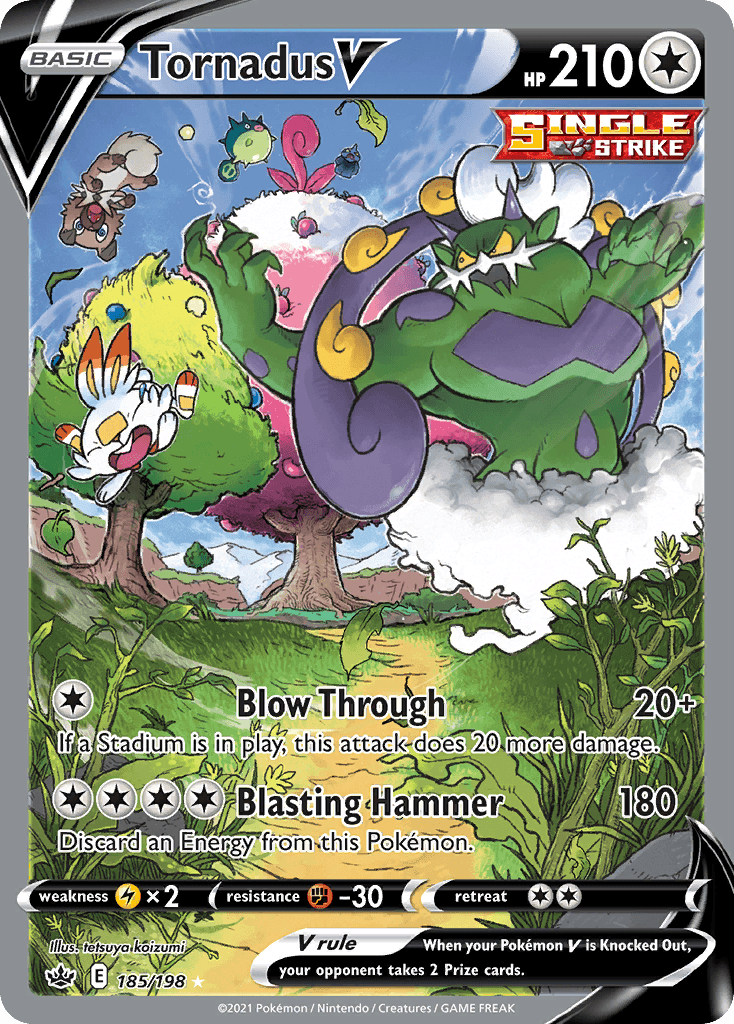 Tornadus V SWSH6-185
