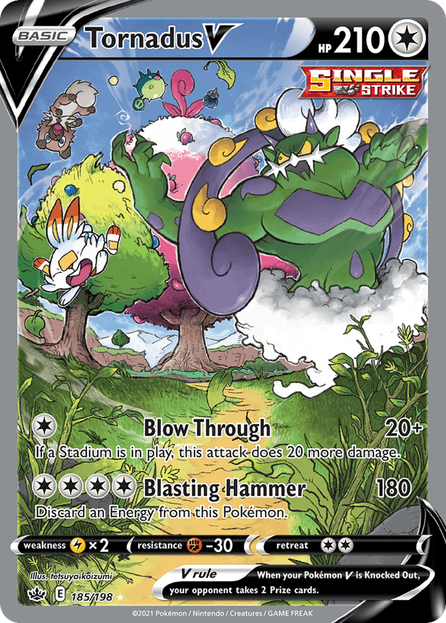 Tornadus V SWSH6-185