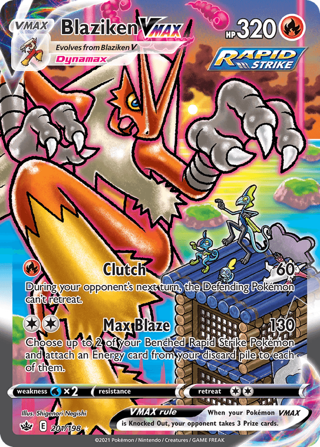 Blaziken VMAX SWSH6-201