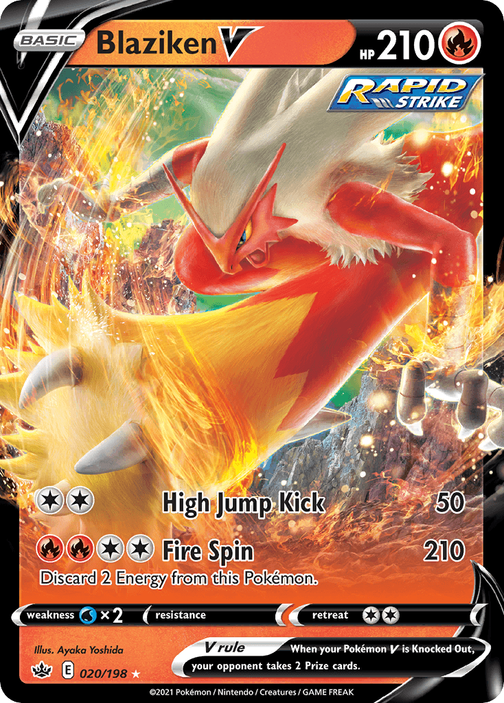 Blaziken V SWSH6-20