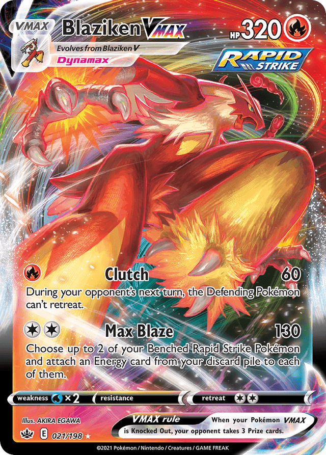 Blaziken VMAX SWSH6-21