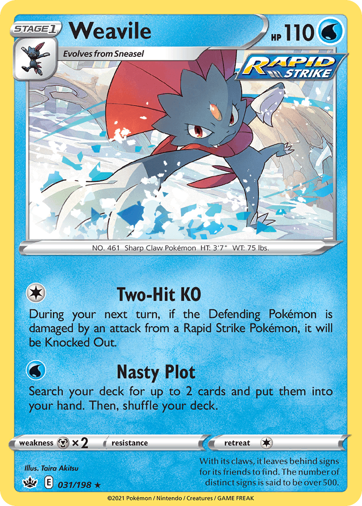 Weavile SWSH6-31