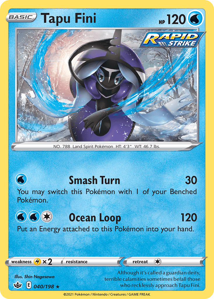 Tapu Fini SWSH6-40