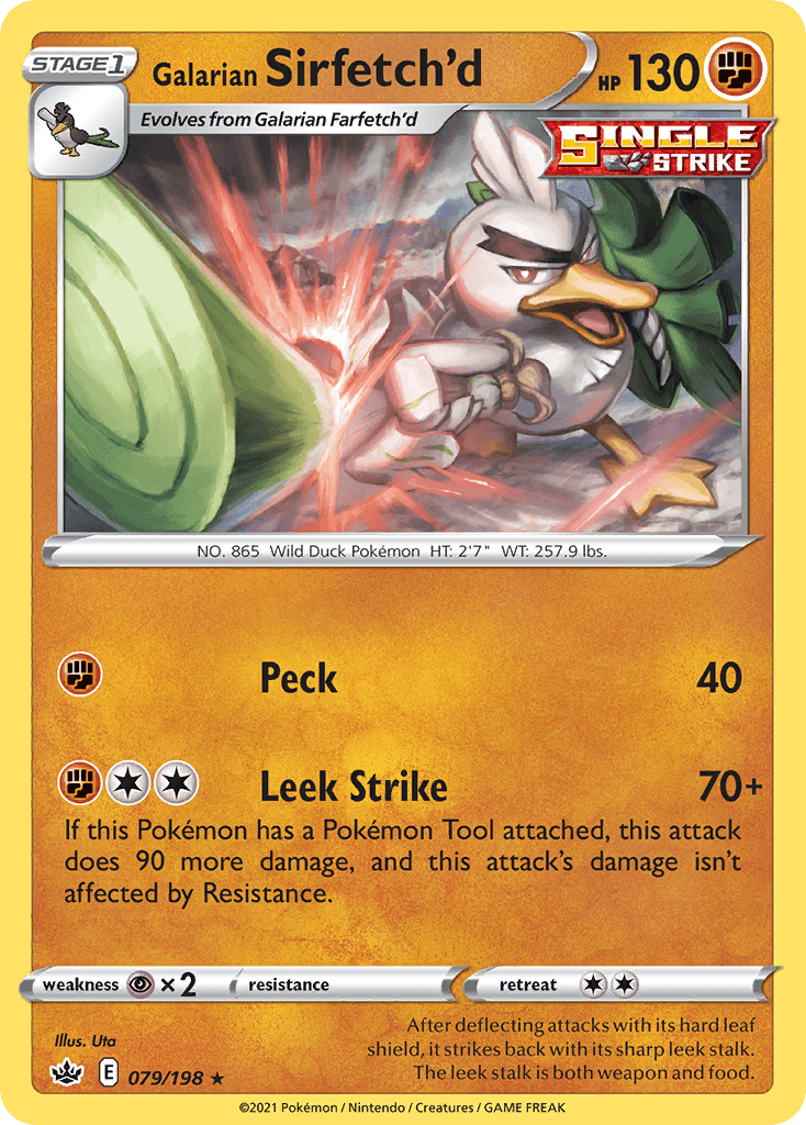Galarian Sirfetch'd SWSH6-79