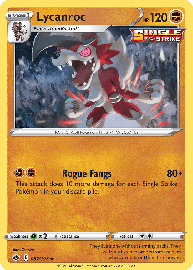 Lycanroc SWSH6-87