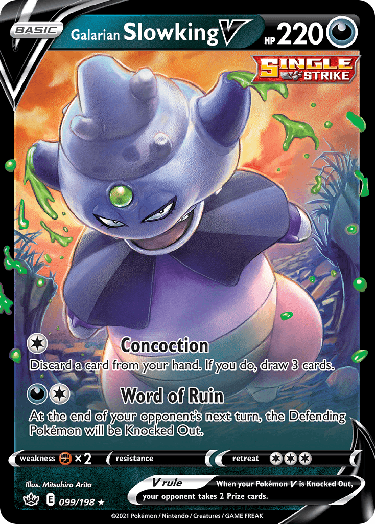 Galarian Slowking V SWSH6-99