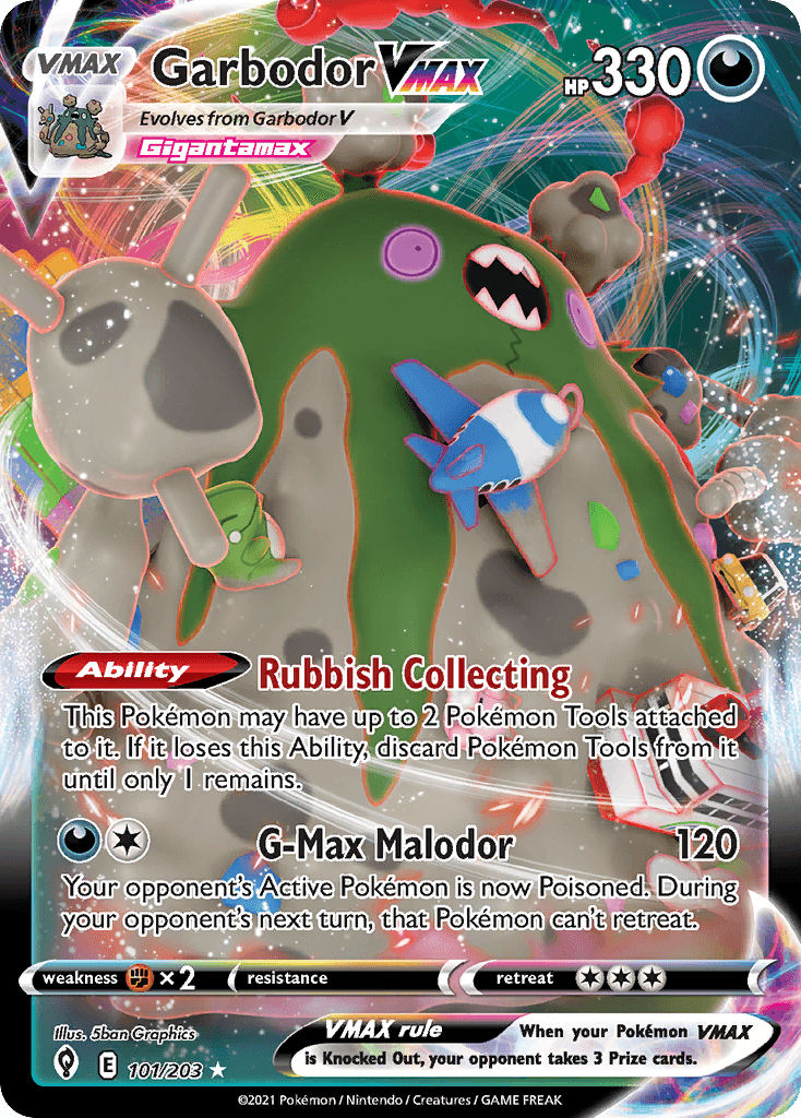 Garbodor VMAX SWSH7-101