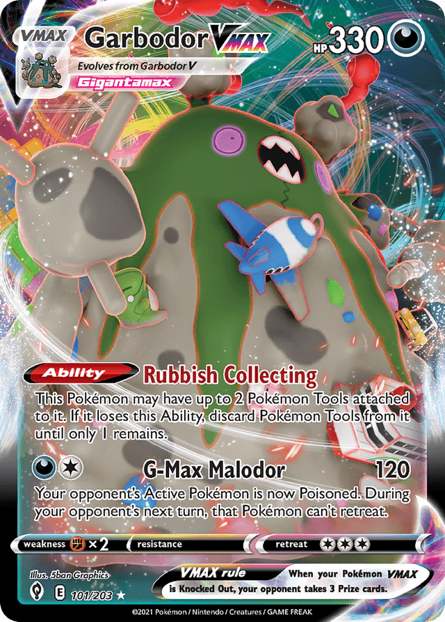 Garbodor VMAX SWSH7-101
