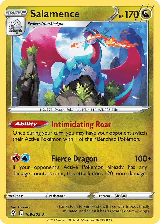 Salamence SWSH7-109