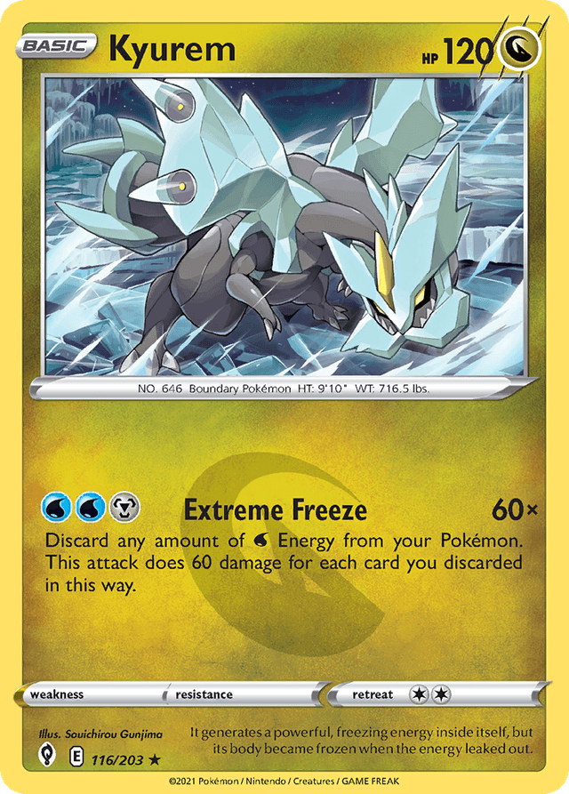 Kyurem SWSH7-116