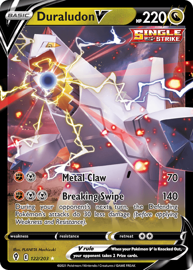 Duraludon V SWSH7-122