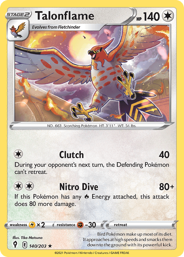 Talonflame SWSH7-140