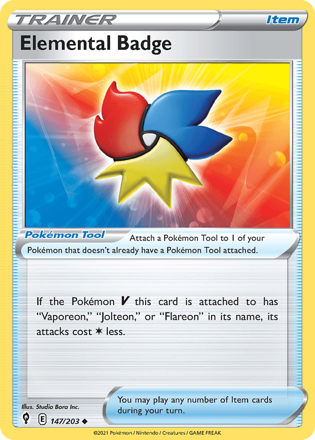 Elemental Badge SWSH7-147