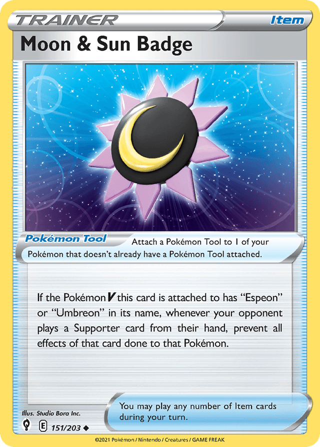 Moon & Sun Badge SWSH7-151