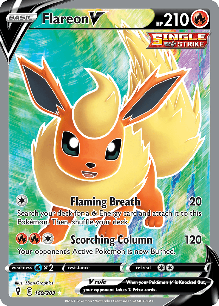 Flareon V SWSH7-169