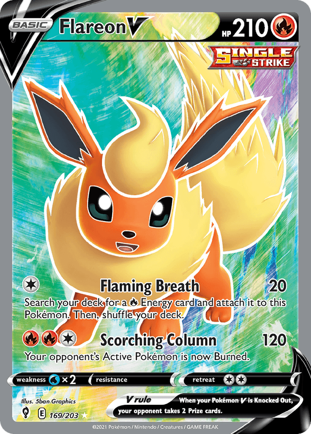 Flareon V SWSH7-169