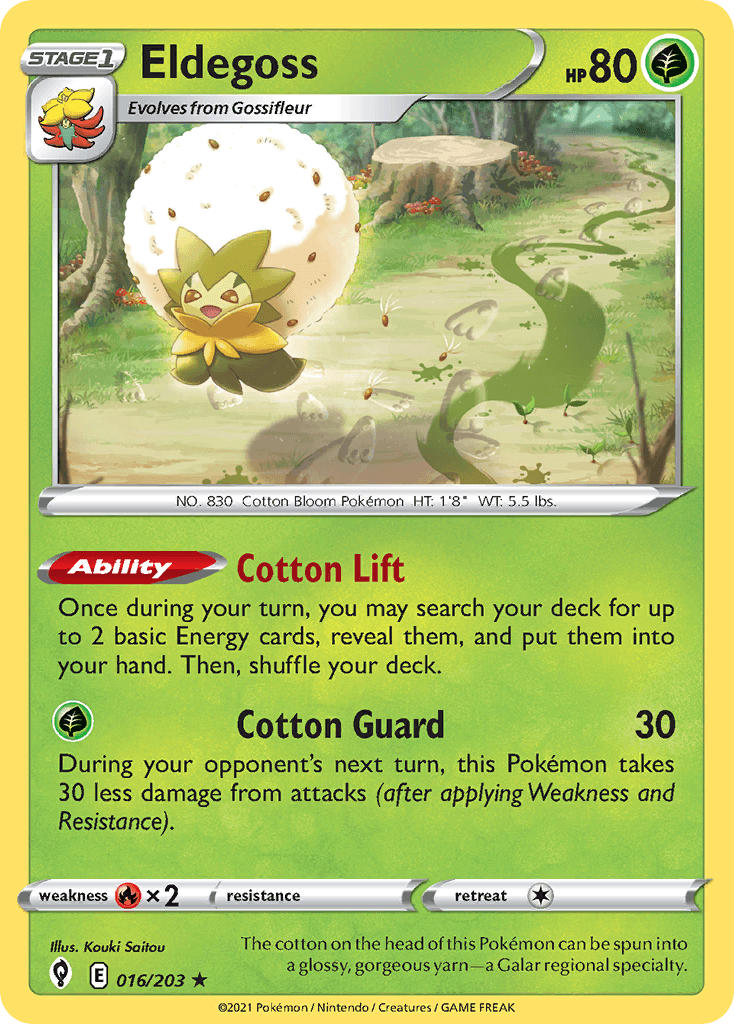 Eldegoss SWSH7-16