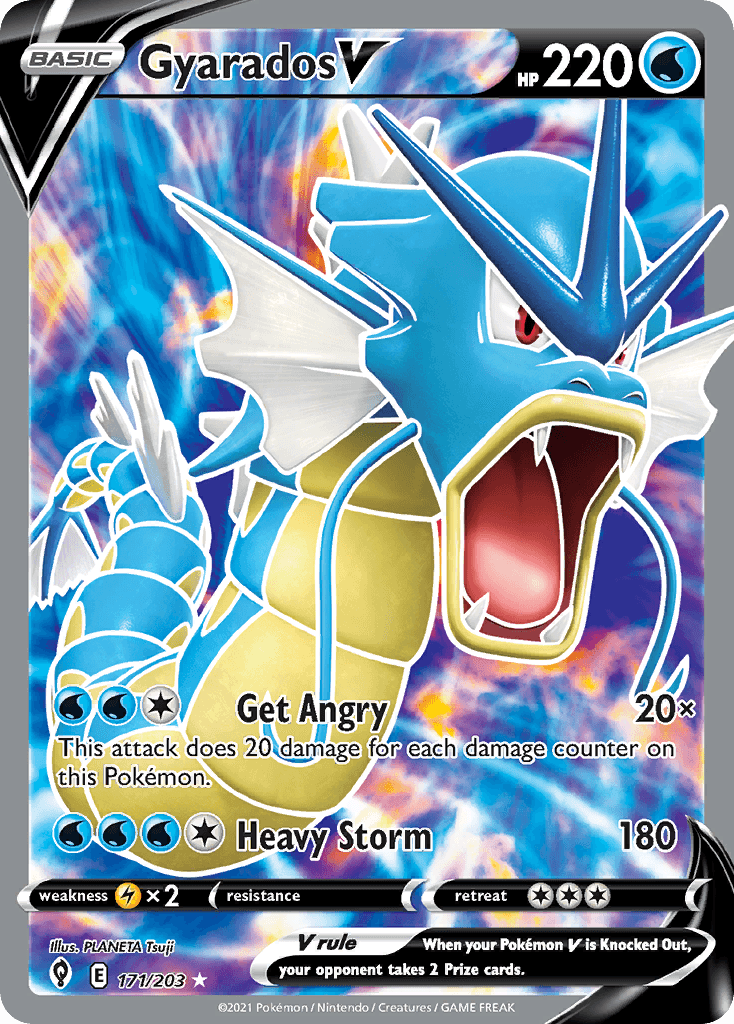 Gyarados V SWSH7-171