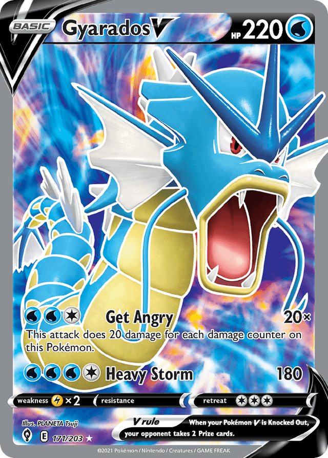 Gyarados V SWSH7-171
