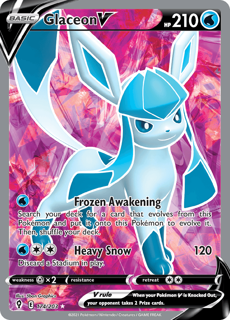 Glaceon V SWSH7-174