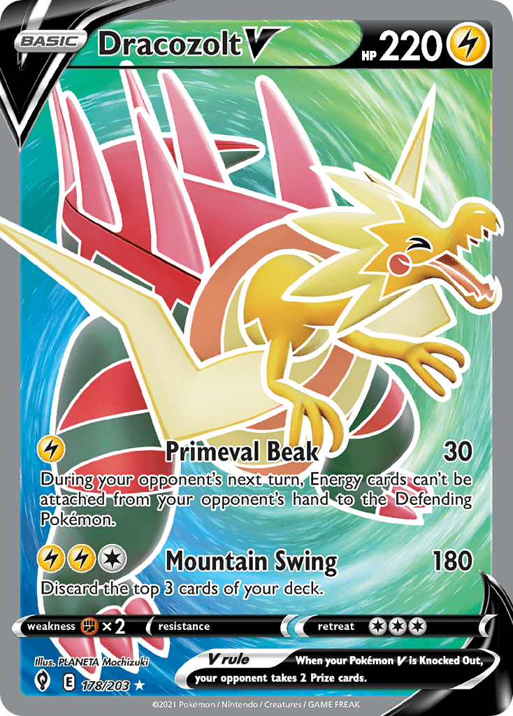 Dracozolt V SWSH7-178