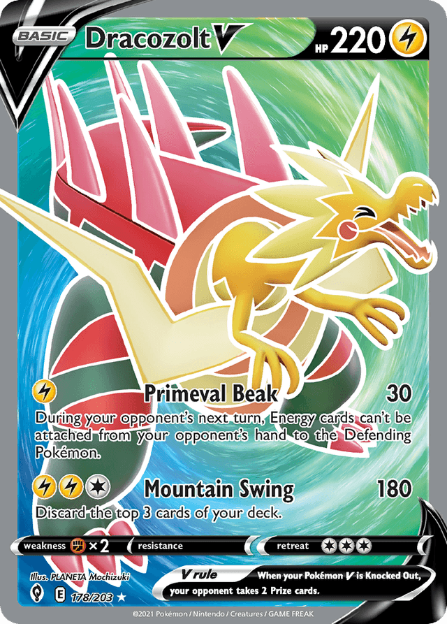 Dracozolt V SWSH7-178