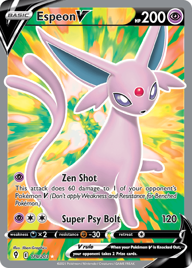 Espeon V SWSH7-179