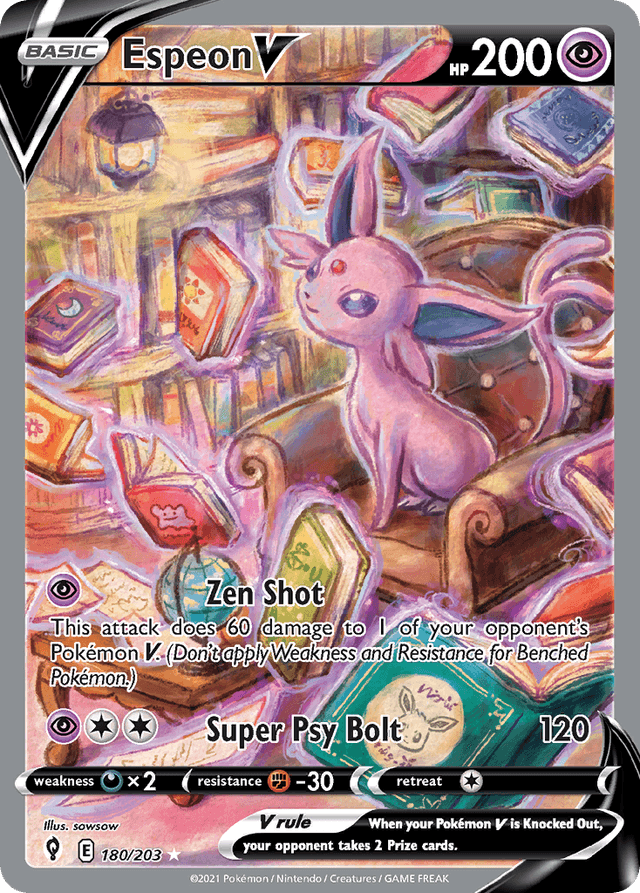 Espeon V SWSH7-180