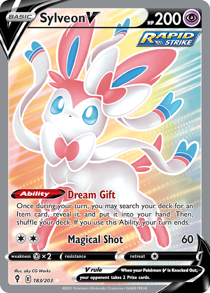 Sylveon V SWSH7-183