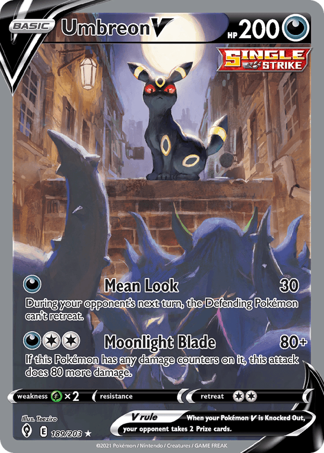 Umbreon V SWSH7-189