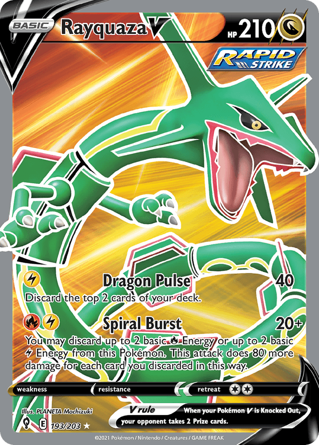 Rayquaza V SWSH7-193