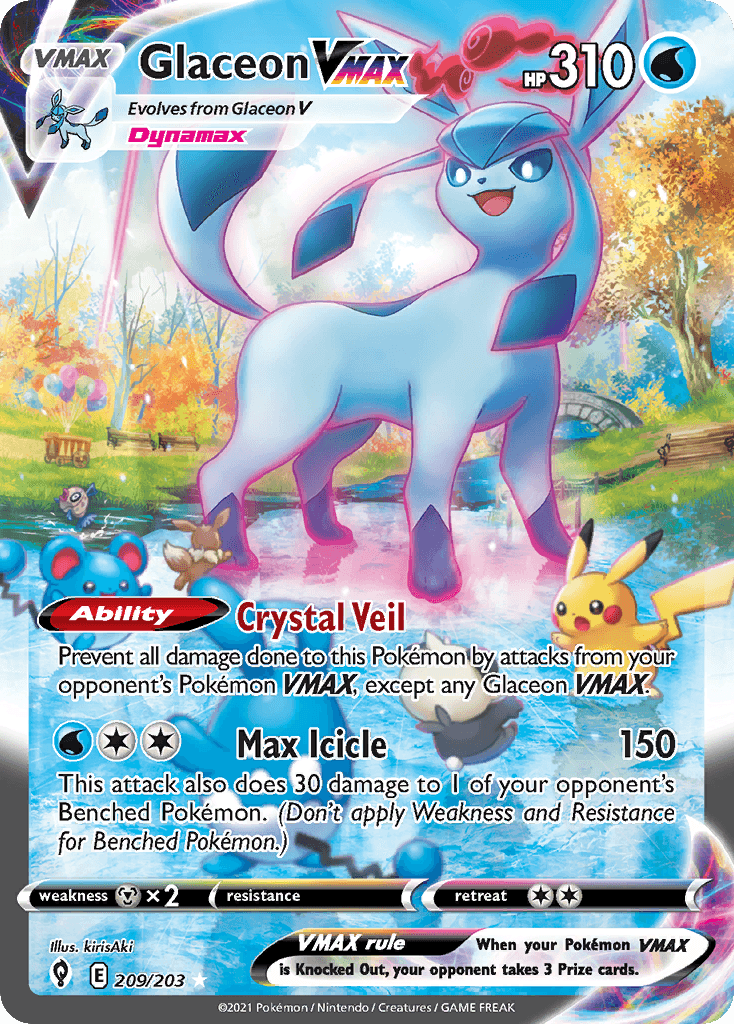 Glaceon VMAX SWSH7-209