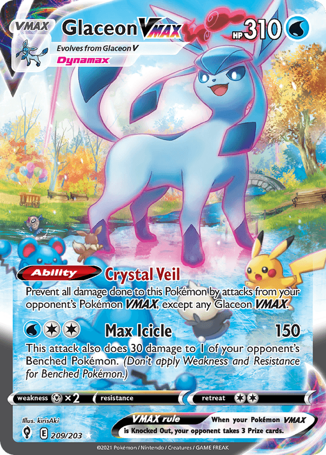 Glaceon VMAX SWSH7-209