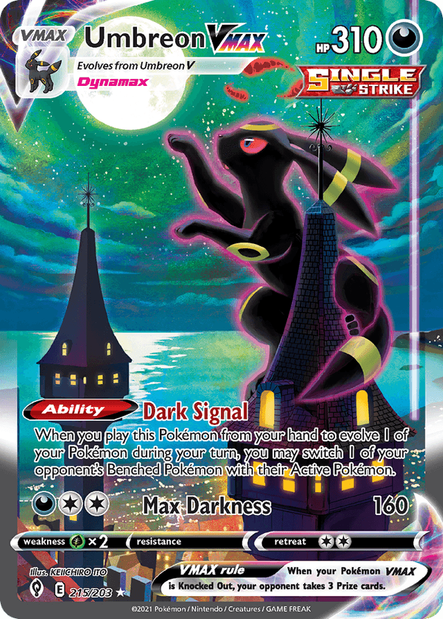 Umbreon VMAX SWSH7-215