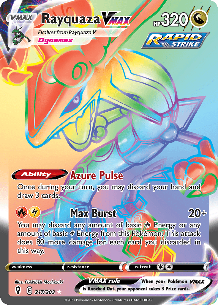 Rayquaza VMAX SWSH7-217