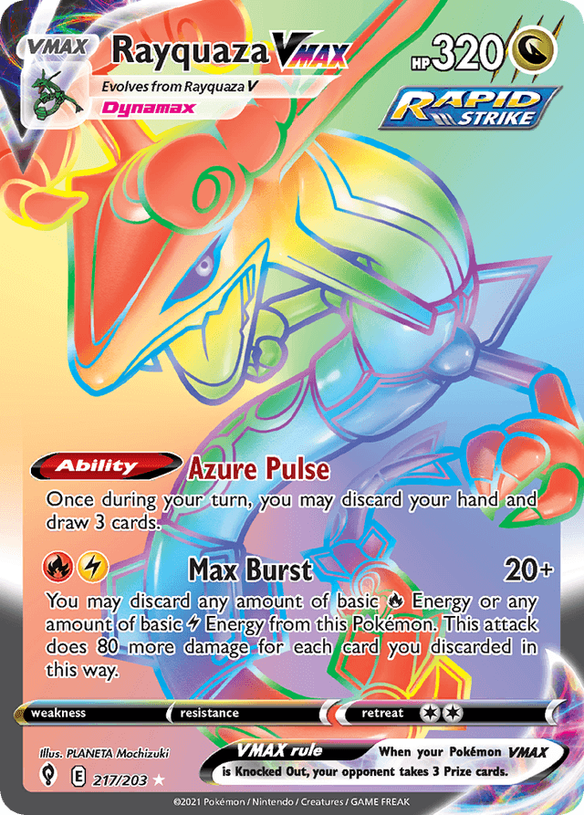 Rayquaza VMAX SWSH7-217