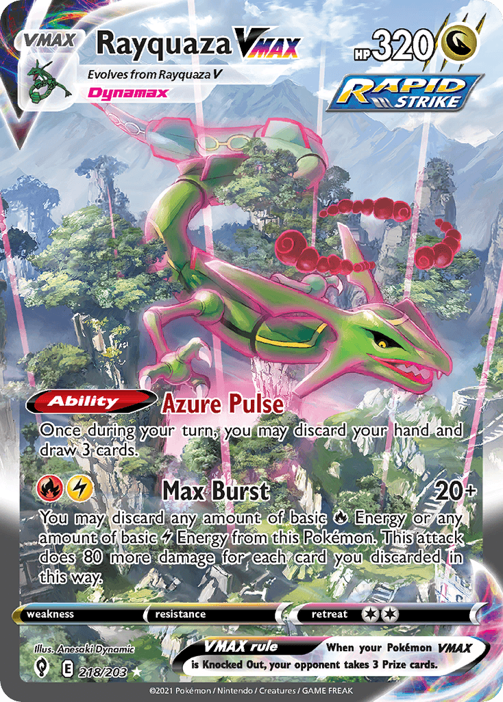 Rayquaza VMAX SWSH7-218