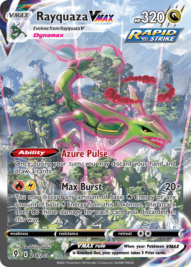 Rayquaza VMAX SWSH7-218