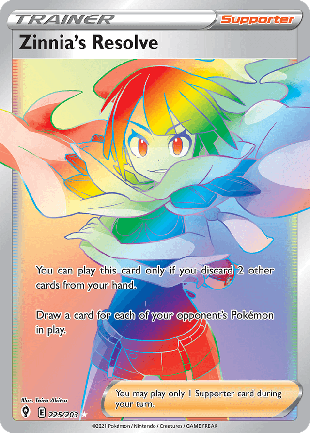 Zinnia's Resolve SWSH7-225