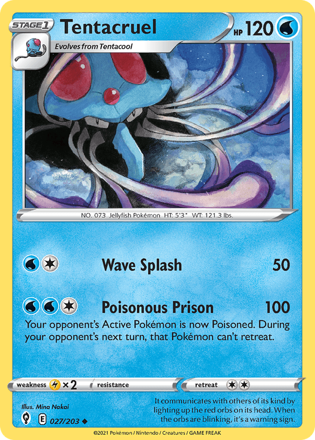 Tentacruel SWSH7-27