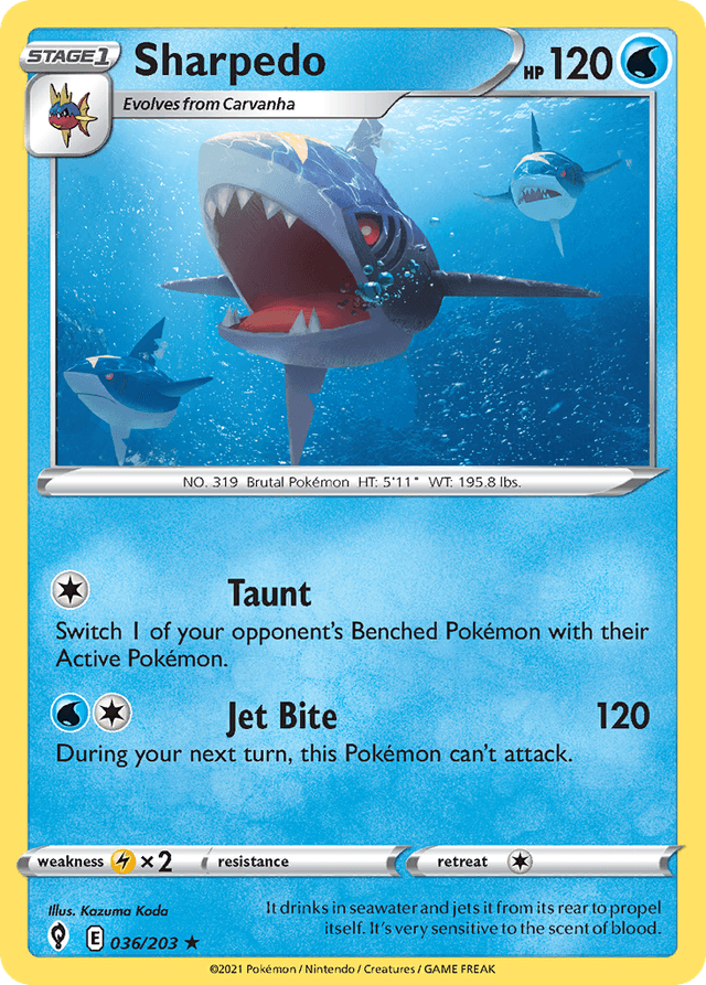 Sharpedo SWSH7-36