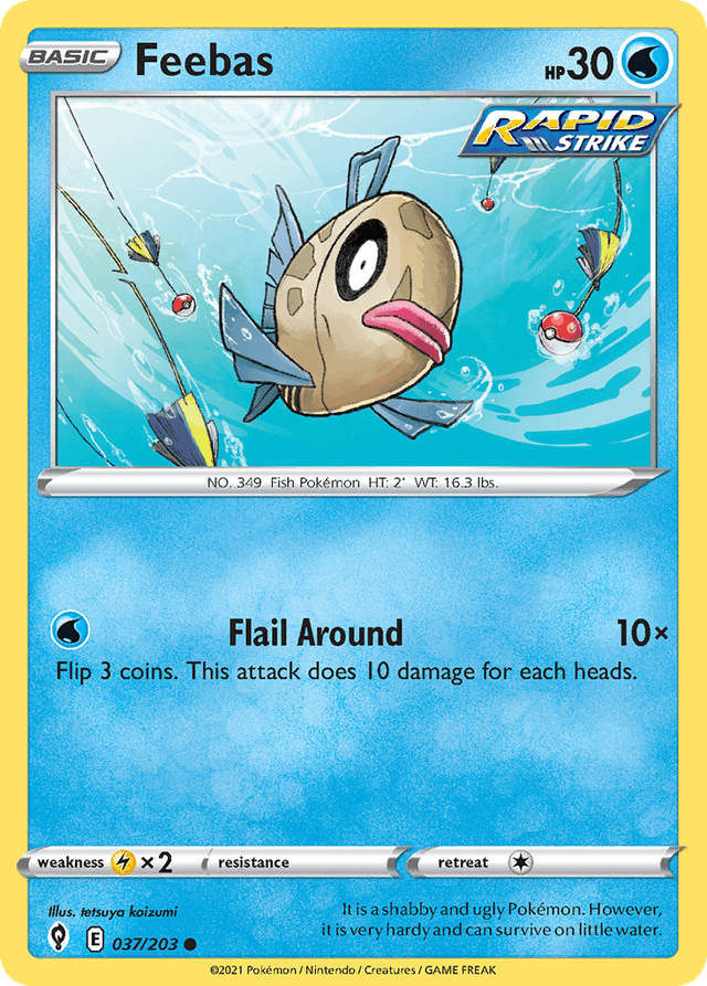 Feebas SWSH7-37