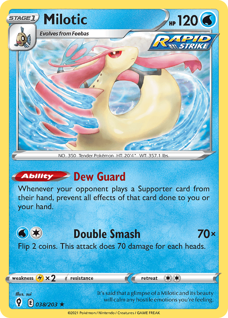 Milotic SWSH7-38